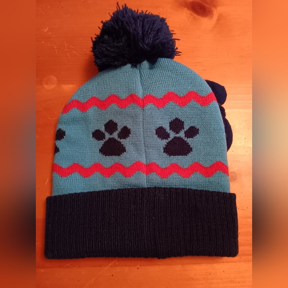 NWT Nickelodeon PAW PATROL 2PC BOYS Pom Pom Beanie Hat & MITTENS SET 2T-… - Picture 3 of 5